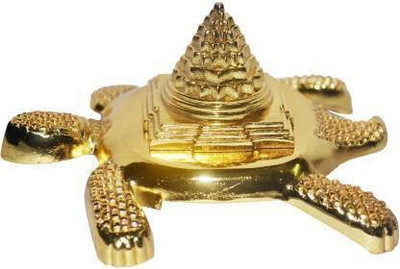gandak Meru Tortoise Shri Yantra Brass Iron home/office/car/shop Iron Yantra(Pack of 1)