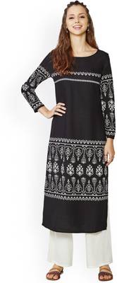 Global Desi Printed Women's Straight Kurta