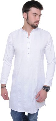 34% OFF on Qdesigns Solid Men's Straight Kurta(White) 34% OFF on Qdesigns Solid Men's Straight Kurta(White)