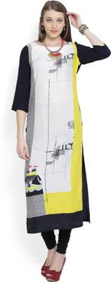 W Printed Women's Straight Kurta