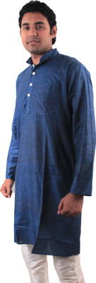 55% OFF on Shahana Men Solid A-line Kurta(Blue) 55% OFF on Shahana Men Solid A-line Kurta(Blue)