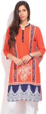 Aurelia Printed Women's Straight Kurta