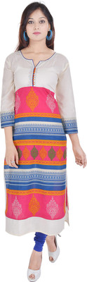 

Ellegent Casual Printed Women's Kurti(Multicolor)
