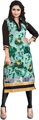 

Jiya Formal Self Design Women's Kurti(Multicolor