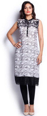 soch Women Printed Straight Kurta(Multicolor) soch Women Printed Straight Kurta(Multicolor)