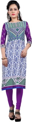 Nakoda Creation Cotton Blend Printed Kurta Fabric