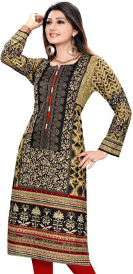 

ALC Creations Women's Solid Straight Kurta(Multicolor