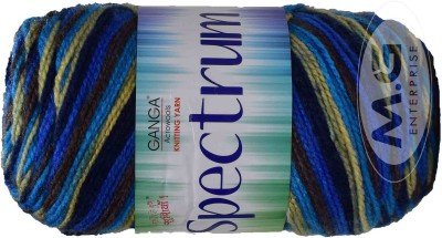 Simi Enterprise Spectrum Royal Blue (500 gm) Wool Ball Hand knitting wool.- N SM-OO