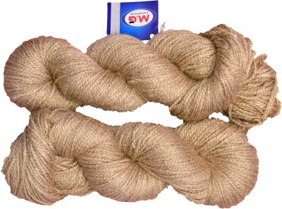 M.G Enterprise Popeye Peanut (200 gm) Wool Hank Hand knitting wool / Art Craft soft fingering crochet hook yarn, needle knitting yarn thread dye V WB