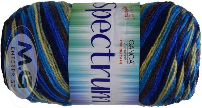 Simi Enterprise Spectrum Royal Blue (300 gm) Wool Ball Hand knitting wool.- L SM-MM