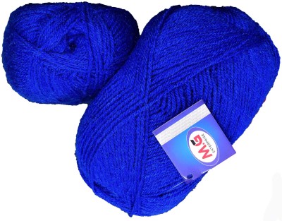 KNIT KING Rosemary Royal (300 gm) Wool Ball Hand knitting wool / Art Craft soft fingering crochet hook yarn, needle knitting yarn thread dyed