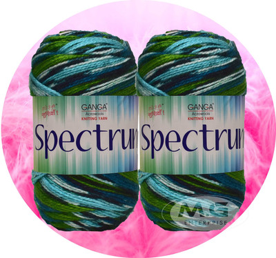 Simi Enterprise Spectrum Leaf Green (200 gm) Wool Ball Hand knitting wool.- U SM-VV