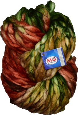 M.G Enterprise Knitting Yarn Thick Chunky Wool, Jumbo Army750 gm Best Used with Knitting Needles, Crochet Needles Wool Yarn for Knitting. By M.G ENTERPRIS A BC