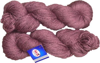 KNIT KING Popeye Salmon (200 gm) Wool Hank Hand knitting wool / Art Craft soft fingering crochet hook yarn, needle knitting yarn thread dyed