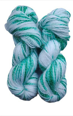 JEFFY Oswal Arman Wool Hand Knitting Yarn Soft Fancy Wool 400 gm Best Used with Knitting Needles, Soft Fancy Wool Crochet Dyed Shade no-8