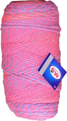 M.G Enterprise Zebra Deep Pink (300 gm) Wool Ball Hand knitting wool / Art Craft soft fingering crochet hook yarn, needle knitting yarn thread dye M ND