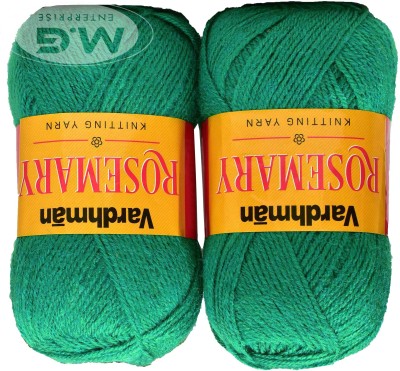 Simi Enterprise Rosemary Moss (400 gm) Wool Ball Hand knitting wool - V SM-WW