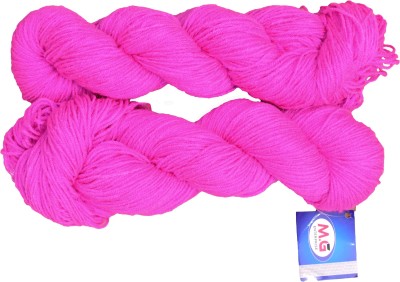 Simi Enterprise Tin Tin Rose (200 gm) Wool Hank Hand knitting wool / Art Craft soft fingering crochet hook yarn, needle knitting yarn thread dye M SM-NN