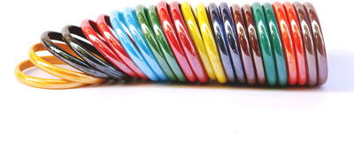 ENUPI Glass Bangle Set(Pack of 24)