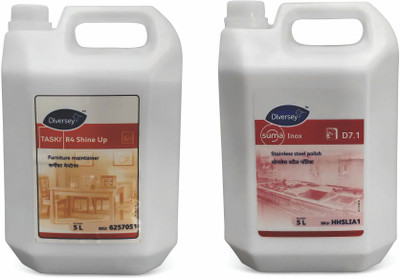 TASKI R4 & Inox Combo 5-5 Ltr Regular(2 x 5 L)