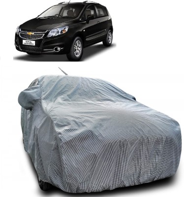 AutoKick Car Cover For Chevrolet Sail U-VA (With Mirror Pockets)(Multicolor)