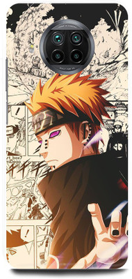 JUGGA Back Cover for Xiaomi Mi 10T Lite 5G, NARUTO, SHIPPUDEN, ANIME, NEON(White, Hard Case, Pack of: 1)