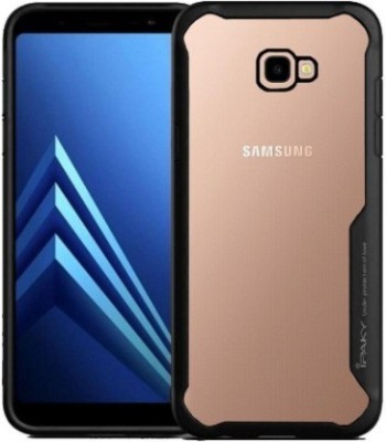 Binzokase Back Cover for Samsung Galaxy J4 Plus(Black, Camera Bump Protector, Pack of: 1)