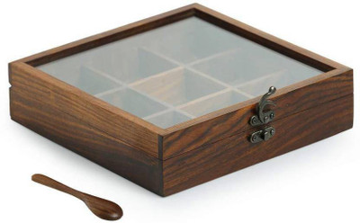 ONLINECRAFTS Spice Set Wooden(1 Piece)