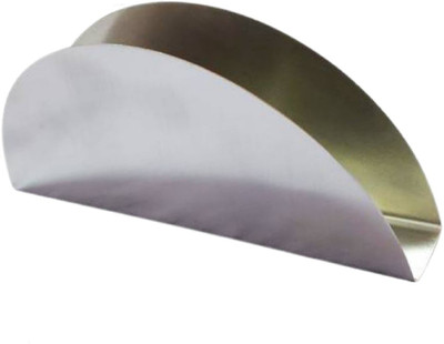 Pass Pass 1 Compartments Stainless Steel Tissue Paper Holder(Silver)