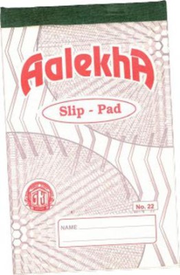 Aalekha Paper Regular Note Pad Ruled 75 Pages(Multicolor, Pack of 10)