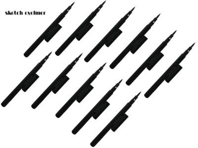 tanvi27 Liquid Eyeliner Sketch pen Black Waterproof Intense finish 22.55 g(BLACK)