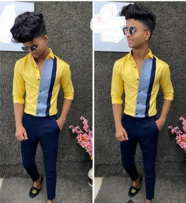 Avdhut Enterprise Cotton Linen Striped Shirt Fabric