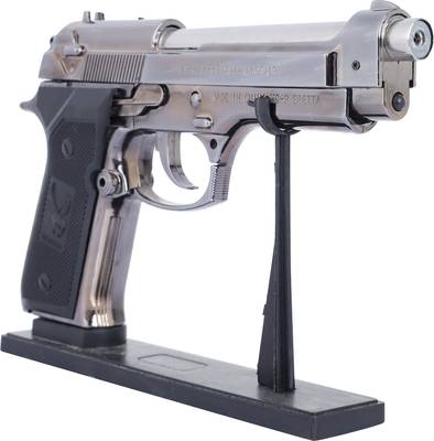DYNAMIC MART 9MM PIA GUN SHAPE Plastic Gas Lighter