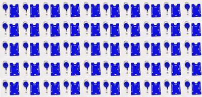 Dey 's stationery store Plastic ID Badge Holder, ID Badge Reel(Pack of 50)