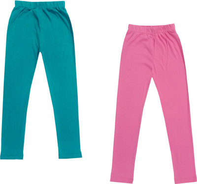 KAYU Legging For Girls(Blue Pack of 2)