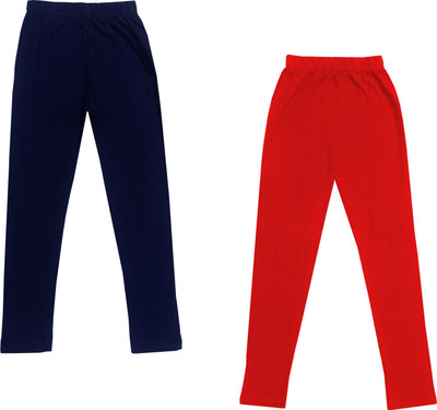 KAYU Legging For Girls(Red Pack of 2)