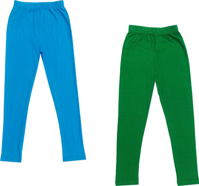 KAYU Legging For Girls(Green Pack of 2)