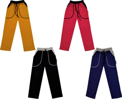 KAYU Track Pant For Boys(Multicolor, Pack of 4)