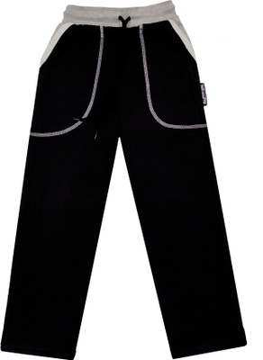 Indistar Track Pant For Boys & Girls(Black, Pack of 1)
