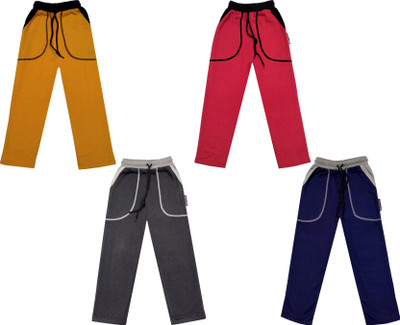 KAYU Track Pant For Boys(Multicolor, Pack of 4)