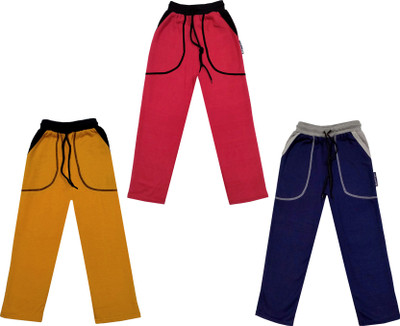 KAYU Track Pant For Boys(Multicolor, Pack of 3)