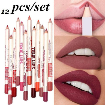 tanvi27 TRUE FINISH MATTE AND WATERPROOF LIP LINER(MULTICOLORED)