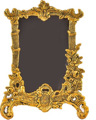 HOUZZPLUS Brass Photo Frame(Gold, 1 Photo(s))