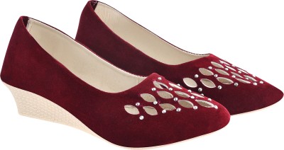 US Trend Women Bellies(Maroon , 6)