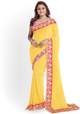47% OFF on Arpita Fashion Self Design Bollywood Georgette Saree(Yellow) 47% OFF on Arpita Fashion Self Design Bollywood Georgette Saree(Yellow)
