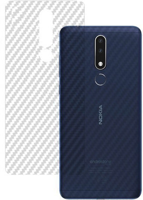 MARSHLAND Back Screen Guard for nokia 3.1 plus(Pack of 1)
