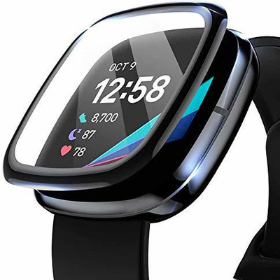 Vatsin Edge To Edge Screen Guard for Fitbit Versa 1(Pack of 1)