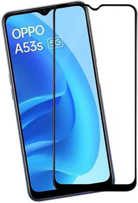 SMARTCASE Edge To Edge Tempered Glass for OPPO A53s 5G(Pack of 1)