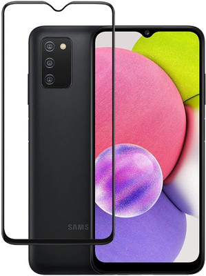 SMARTCASE Edge To Edge Tempered Glass for SAMSUNG GALAXY A03S(Pack of 1)