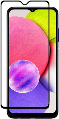 SMARTCASE Edge To Edge Tempered Glass for SAMSUNG GALAXY A03S(Pack of 1)
